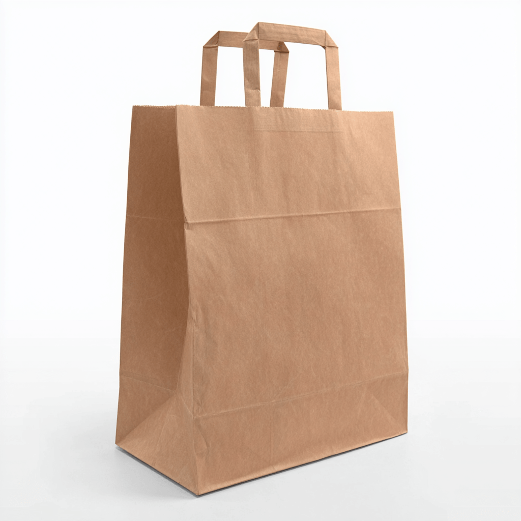 Papiertragetaschen Braun 32 + 12× 40 cm (250 Stück)